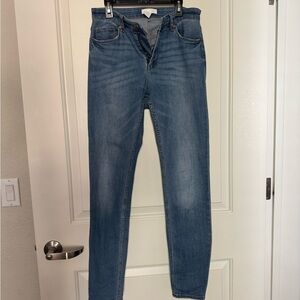 H&M Blue Skinny Jeans with Stretch